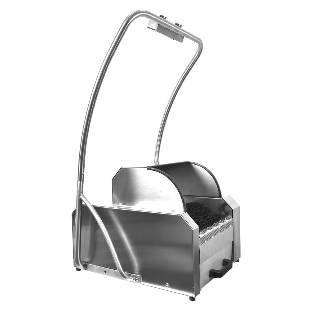 Lave-semelles inox pour chaussures de sport d'extérieur