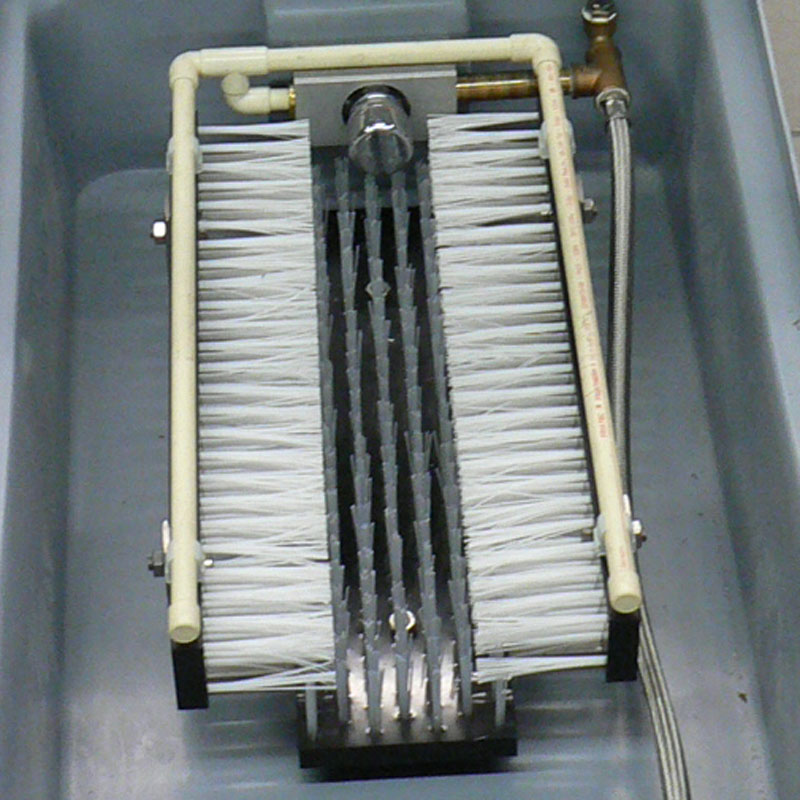 Jeu de brosses de rechange pour lave-bottes