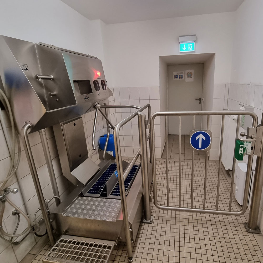 Porte de secours avec entretoises verticales - Image 2