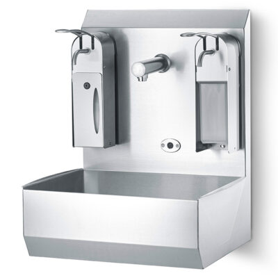 Lavabo antiéclaboussures avec capteur