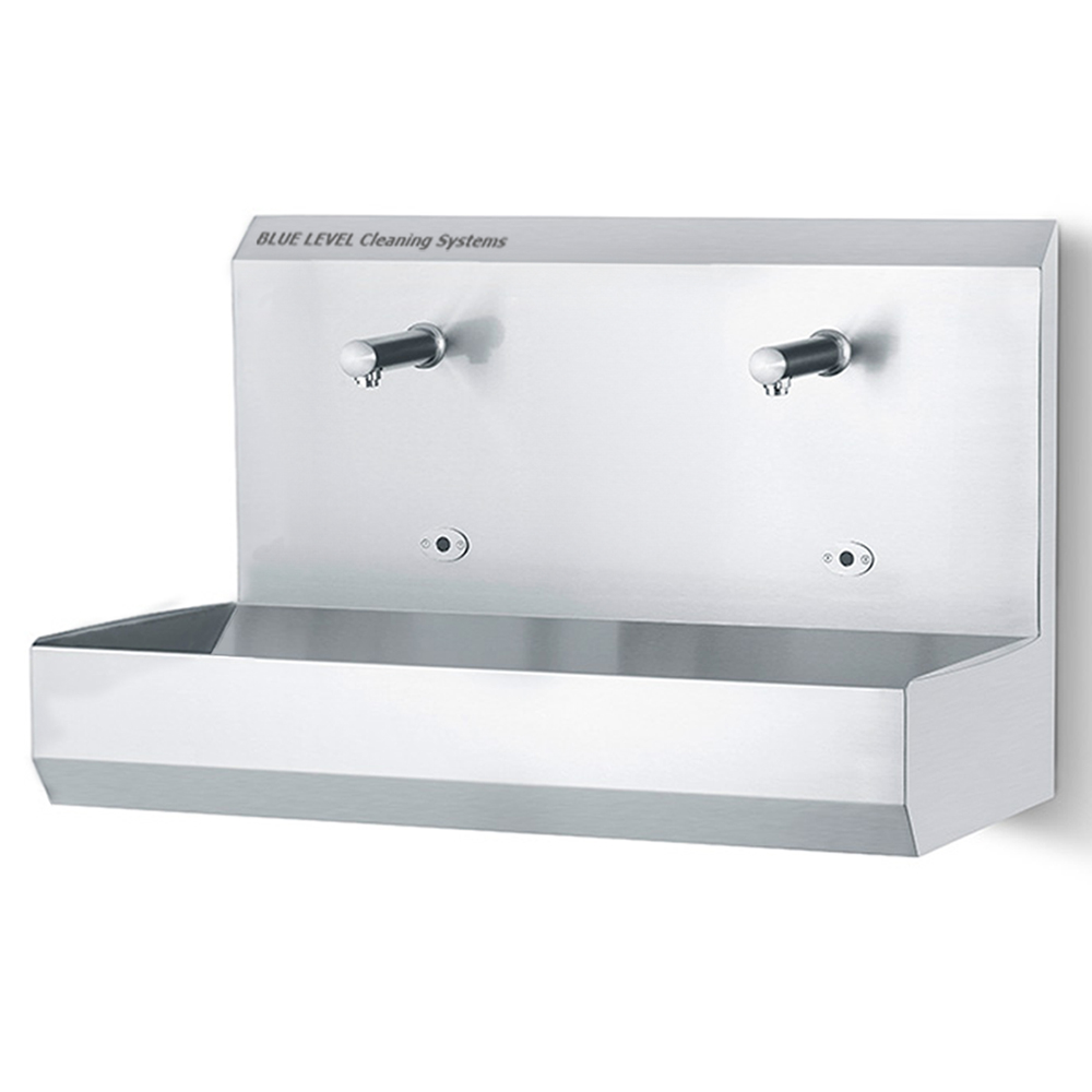 Lave-mains collectif avec capteur 2-6 en acier inoxydable - Image 2