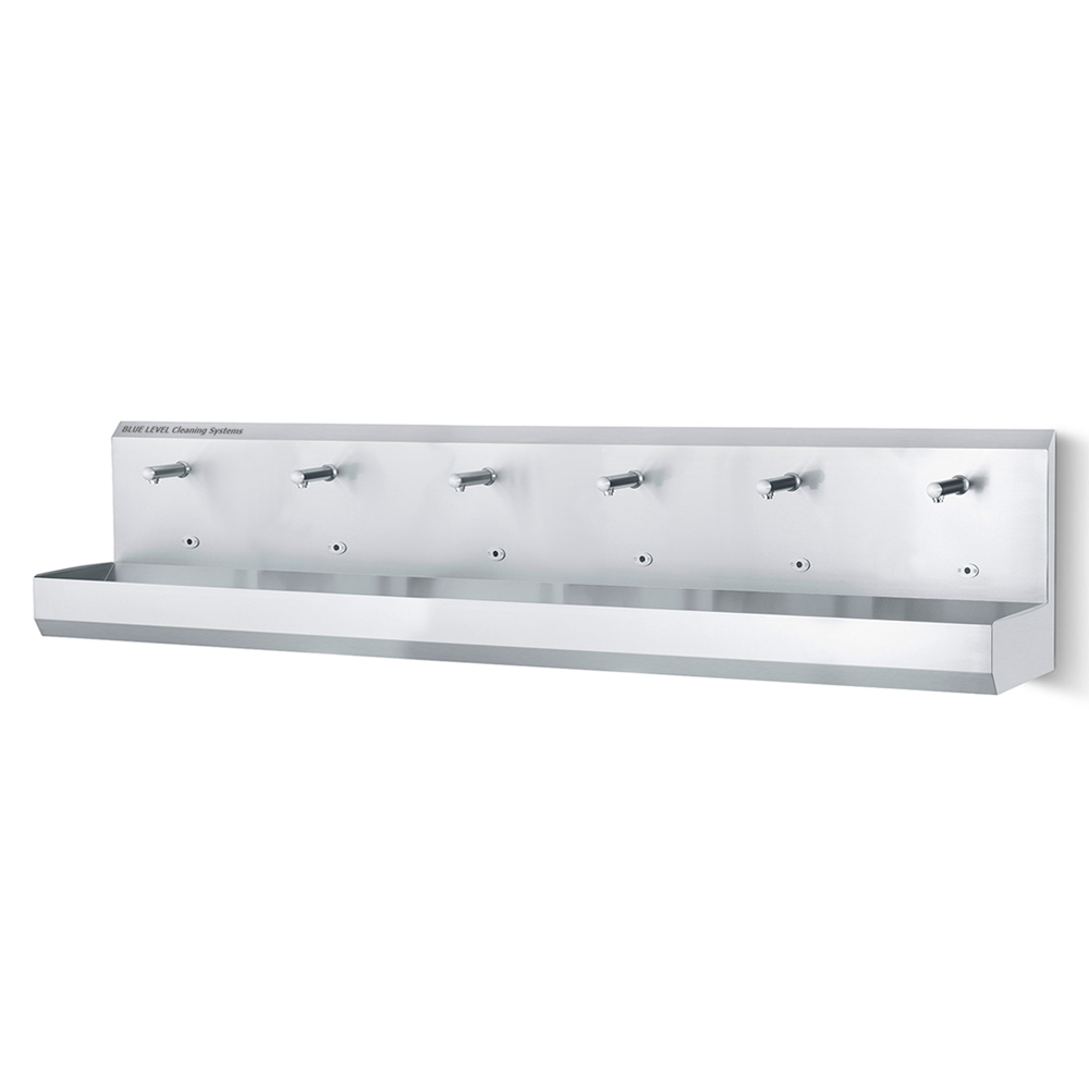 Lave-mains collectif avec capteur 2-6 en acier inoxydable - Image 5