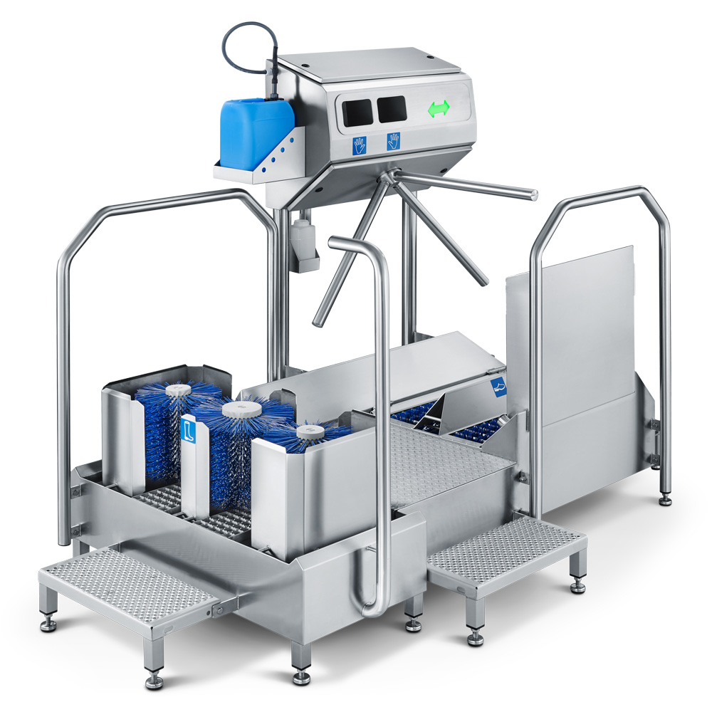 Sas d’hygiène PROFI Kompakt avec lavage des bottes