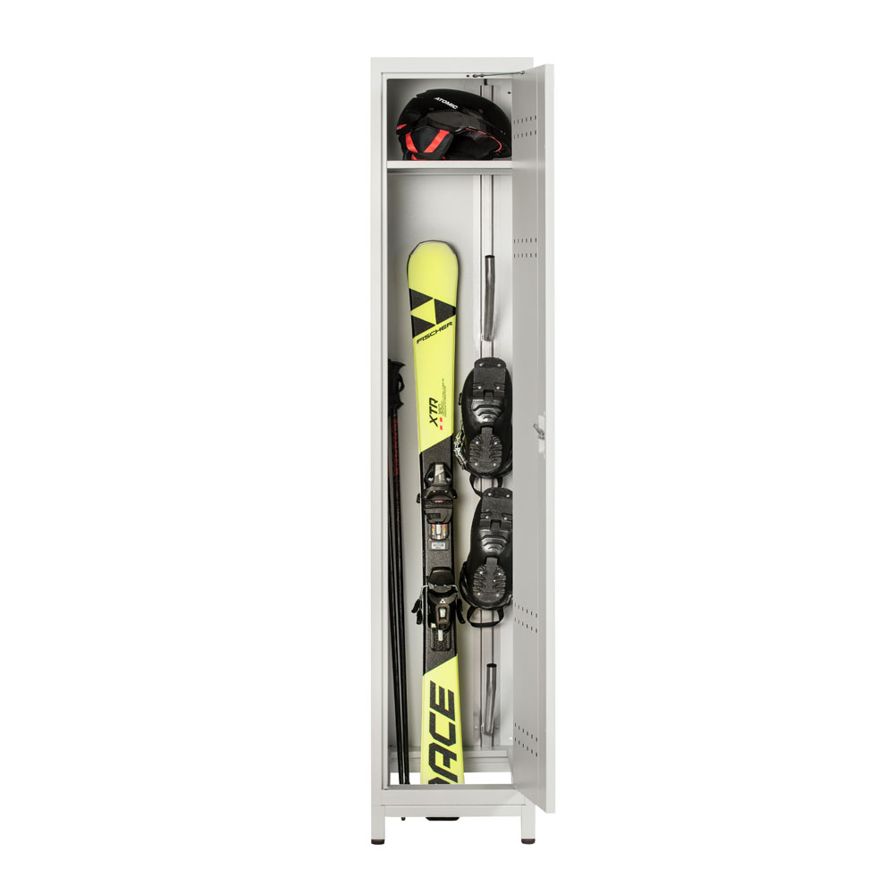 Casier à skis avec séchoir à chaussures (2 paires)