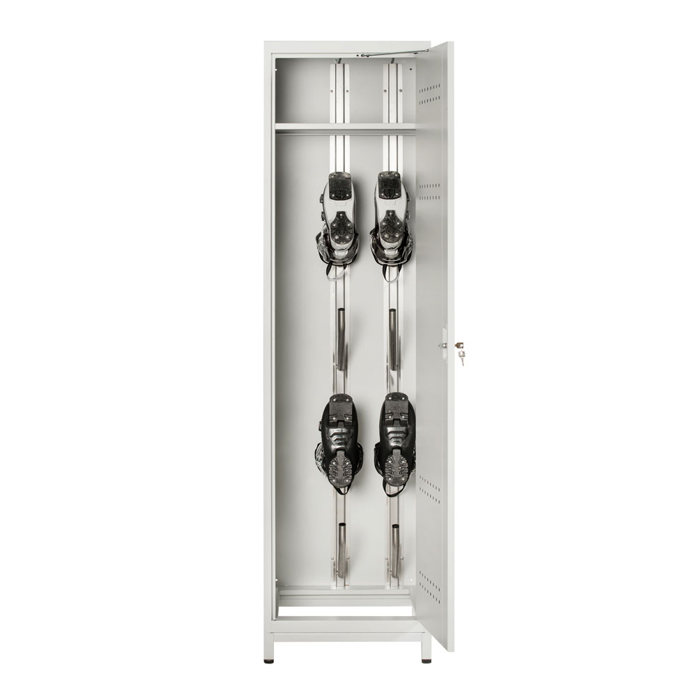 Casier à skis avec séchoir à chaussures (4 paires) - Image 3