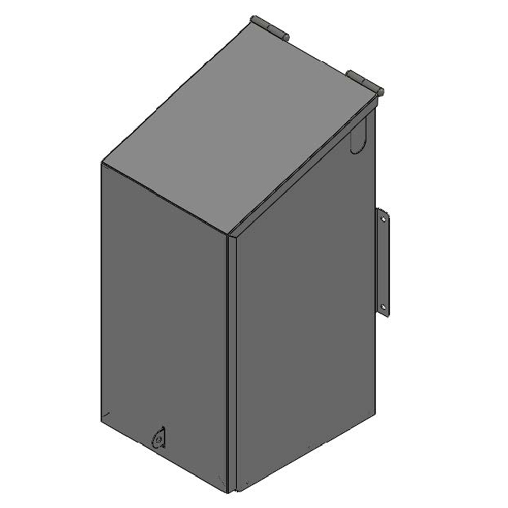 Support pour bidon verrouillable 1 x 20/25 L - Image 2