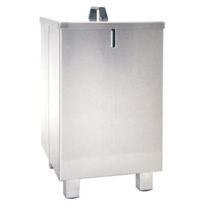 Support pour bidons verrouillable 1 x 24 L - Support avec couvercle
