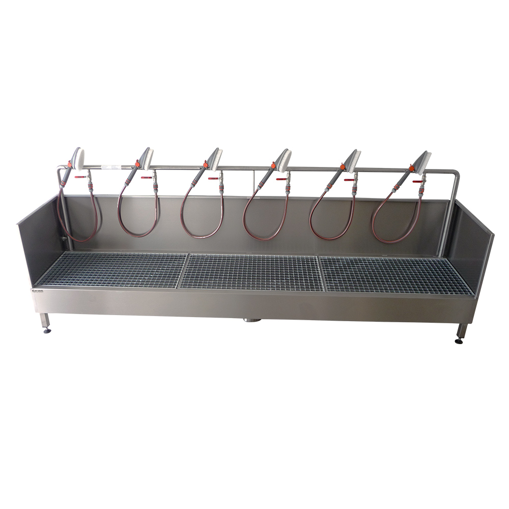 Poste de lavage pour chaussures de foot avec brosse manuelle - Image 7