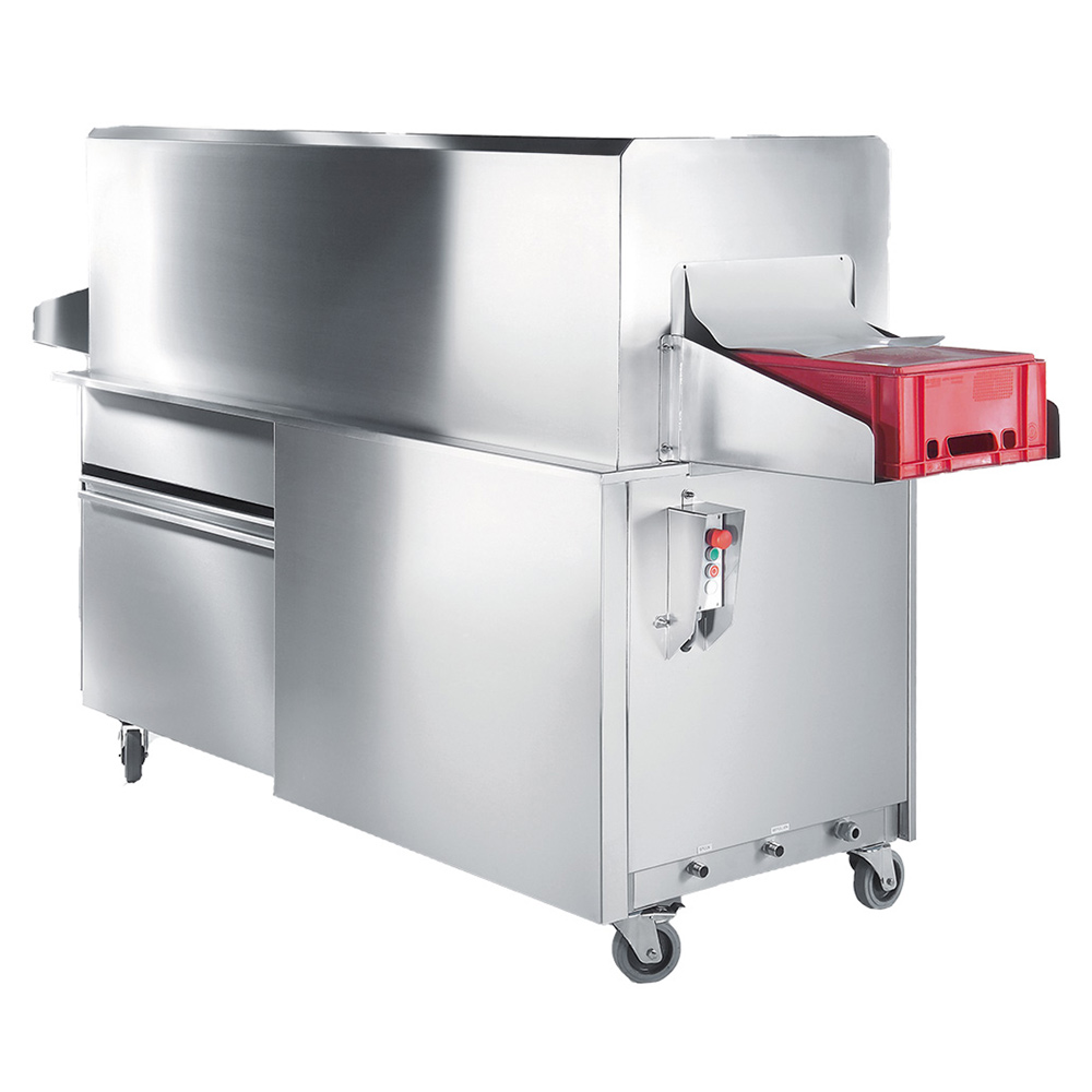 Installation de lavage de caisses Euro-Norm : 240 caisses par heure