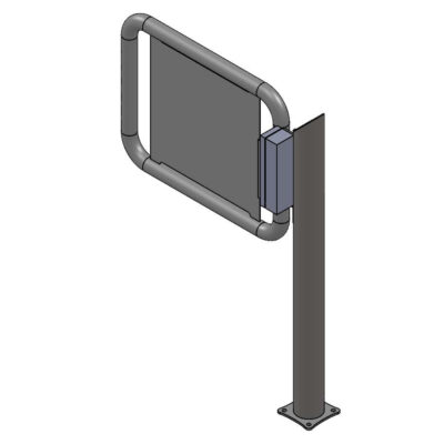 Portillon magnétique en acier inoxydable