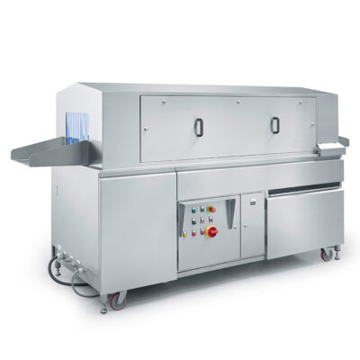 Installation de lavage de caisses Euro-Norm, 350 caisses par heure